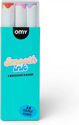 Omy Smooth Ink Алкохолни Маркери Комплект 9 бр