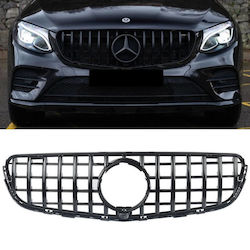 Μάσκα Mercedes-benz Glc-class X253 15-19 Pre-facelift Gtr Panamericana Design Γυαλιστερή Μαύρη