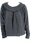 Women's Blouse Navy Blue