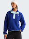 Winter Women's Fleece Blouse Blue