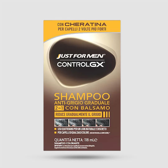 Just For Men Control GX 2-in-1 Shampoo für Feine Haare 118ml
