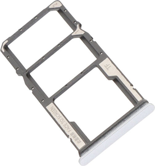 Sim Card Tray Xiaomi Redmi 13C 5G Dual Card Version Weiß