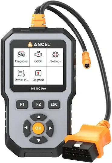 Диагностичен скенер за мотоциклети Ancel Mt100 Pro 6978281190519