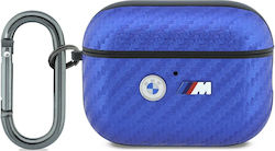 Bmw Husă Airpods Pro 3 Carbon Metal Logo Albastru Deschis Bmw Husă Airpods Pro 3 Carbon Metal Logo Albastru Deschis