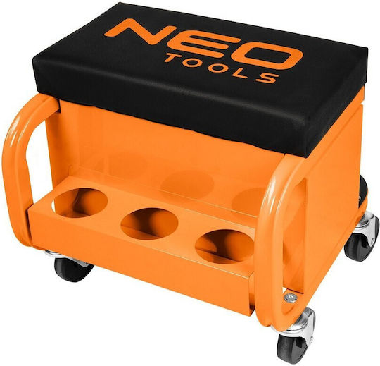 Workshop Stool On Wheels Tool Drawers T N11-605