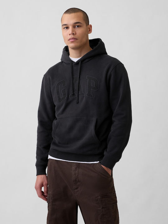 GAP Φούτερ με Κουκούλα Black Combo
