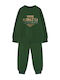 Kids Sweatpants Set Green
