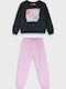 Kids Sweatpants Set Lilac