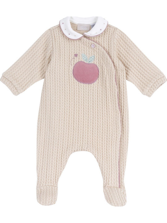 Chicco Beige Bodysuit 102369-060-9-12M