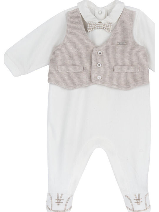 Chicco Baby Bodysuit White 102354-030-6-9M