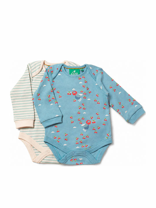 Little Green Radicals Set Green Bodysuits 2 Pieces