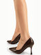 Spitze Zehe Pumps Braune