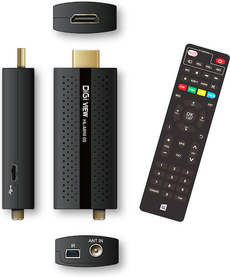 HL-MINI05 Цифрови Приемник Mpeg-4 Свързаност HDMI / USB