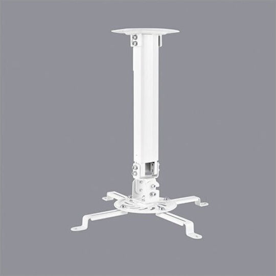 Brateck Βάση Projector Οροφής Prb-18s Prb-18s με Μέγιστο Φορτίο 15kg Μαύρη