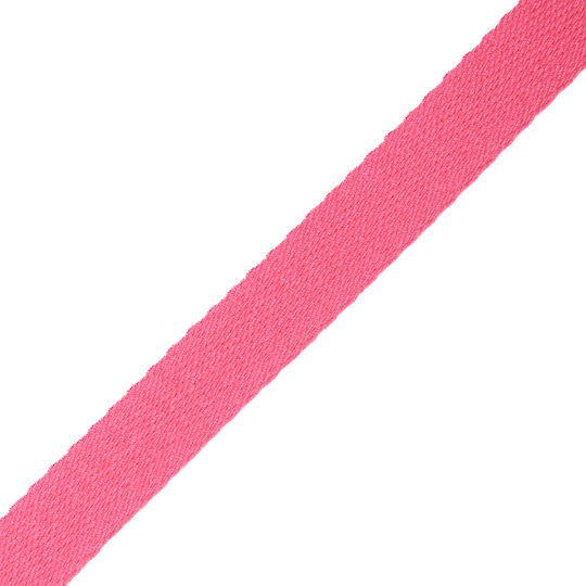 Vostex Nähzubehör Gurtband Polyestergurtband Fluor Rosa 1.5cm Meter