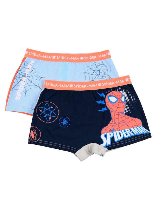 Superheroes Set Kids Boxers 2 Pieces Blue-Light...