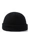 Beanie Unisex Strickmütze in Schwarz