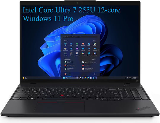 Lenovo ThinkPad L16 Gen 2 16" IPS FHD+ (Ultra 7-255U/24GB/256GB SSD/W11 Pro) (US Keyboard)