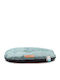 M-Pets Oval Light Blue Dog Pillow 48x32cm