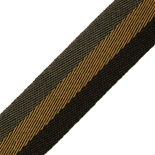 Vostex Nähzubehör Gurtband Polyesterschnur Dunkelbraune Kaneli Braune 4,5cm Meter