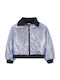 Kids Casual Short Silver Jacket
