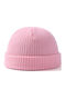 Beanie Unisex Strickmütze in Rosa Farbe