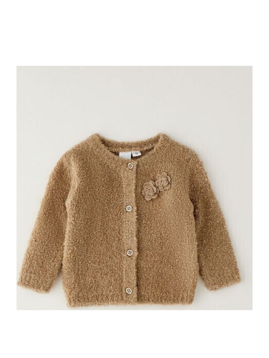 Kinder-Strickjacke Turtle