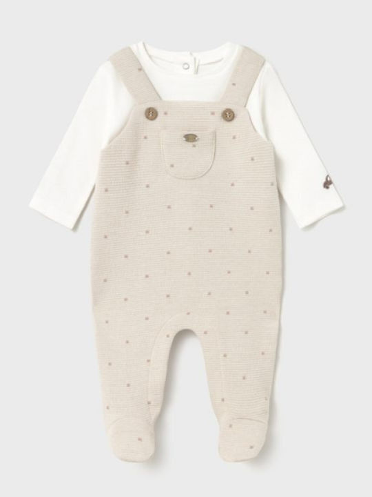 Mayoral Onesie Beige