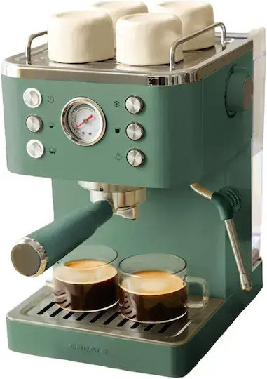 Create Thera Classic Mașină Espresso 1350W Presiune 20bar Verde