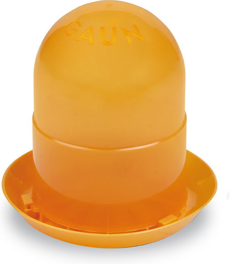 Gaun Plastic Feeder for Hens and Poultry with Capacity 2kg 19x19x21cm