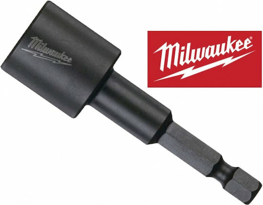 Milwaukee Magnetisches Steckdosen mit Rahmen Gastgeber HEX 1/4 Durchmesser 13mm
