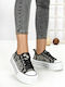 Adidași Flatforms Pentru Femei Negri