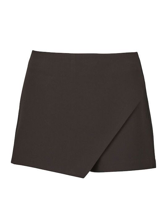 Only Mini Envelope Skirt Brown