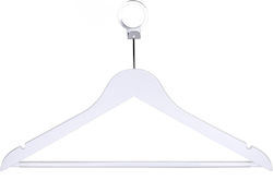 Set 40 Pcs Unicutil White Wooden Hotel Hanger Anti-theft Hook Pants Bar Ideal Shirts Blouses Pants T-shirts Dresses Set 40 Pcs Unicutil White Wooden Hotel Hanger Anti-theft Hook Pants Bar Ideal Shirts Blouses Pants T-shirts Dresses