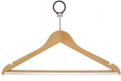 Set 50 Humero Maple Wood Hotel Clothes Hangers Anti-theft Hook Set 50 Humero Maple Wood Hotel Clothes Hangers Anti-theft Hook