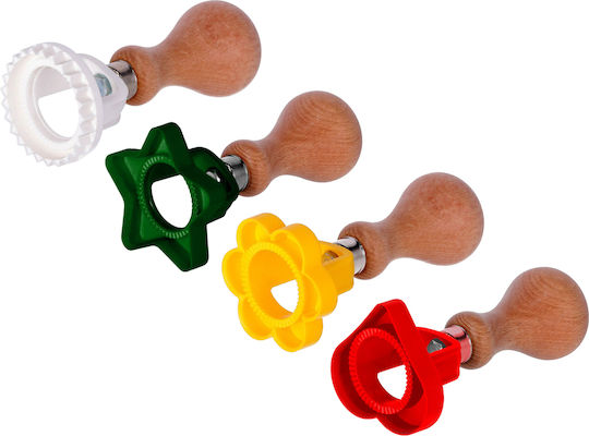 Set De Cookie Cutter 4 Bucăți Din Plastic Pom Zokura