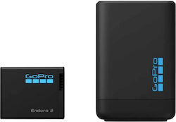 Dual-Ladegerät + Gopro Enduro 2 Akku Schwarz