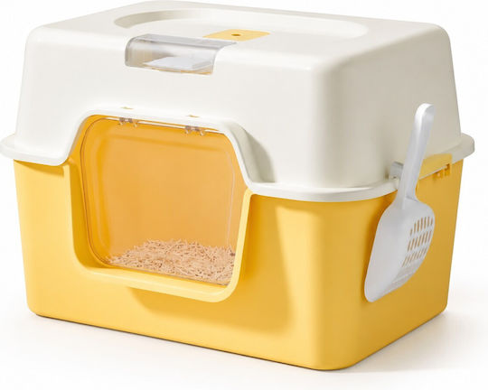 Cat Toilet Yellow M52 x W35.5 x H35cm