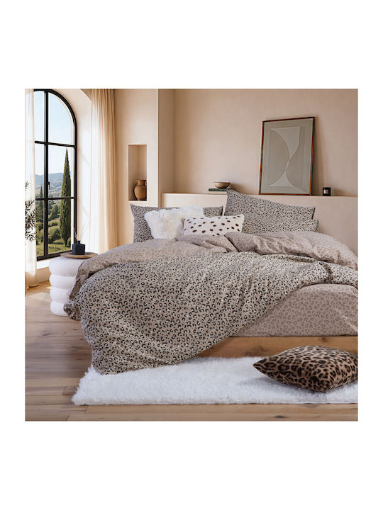 Nef-Nef Homeware Wild Σετ Σεντόνι με 2 Μαξιλαρο...