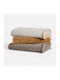 Nef-Nef Homeware Decore Фотьойл Throw Chenille 170x180см Екрю