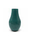Dekorative Vase Glas Türkis 15x15xH25cm