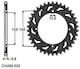 Κορώνα Κίνησης Πίσω Μοτοσυκλέτας Sunstar Jtr857-39