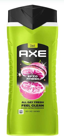 Axe Epic Toning Shower Gel For Men 400ml