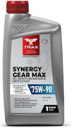 Triax Synergy Gear Max 75w-90 Пълно Синтетично Масло За Ръчна Скоростна Кутия Gl-5 Ls 946 Мл Triax Synergy Gear Max 75w-90 Пълно Синтетично Масло За Ръчна Скоростна Кутия Gl-5 Ls 946 Мл