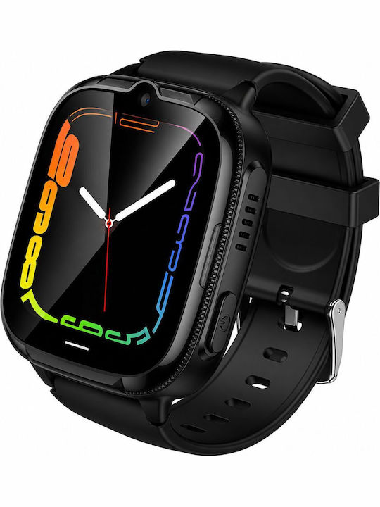 Hoco Παιδικό Smartwatch 4G με GPS & Κάμερα Μαύρο