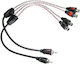Set Cablu Acv Symphony Y 1f/2m