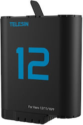 Telesin Fully Decoded Battery Gopro Hero12 11 10 9 1750mah