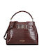 Women's Handbag / Crossbody Croco Brown