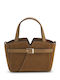 Revers Leather Women's Tote Bag Suede Puro