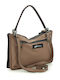 G11 Duo Leather Women's Shoulder Crossbody Brown Bag